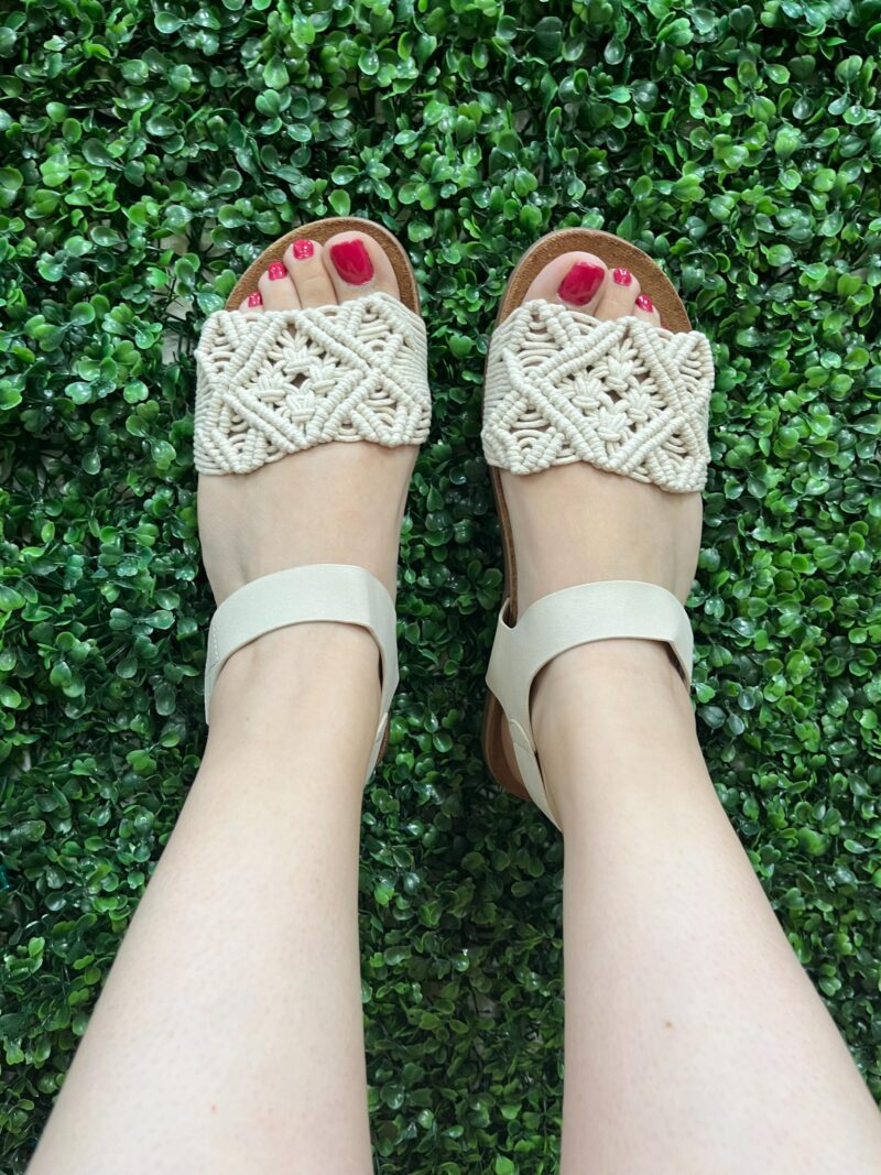 Sandalia Islote Beige - Imagen 3