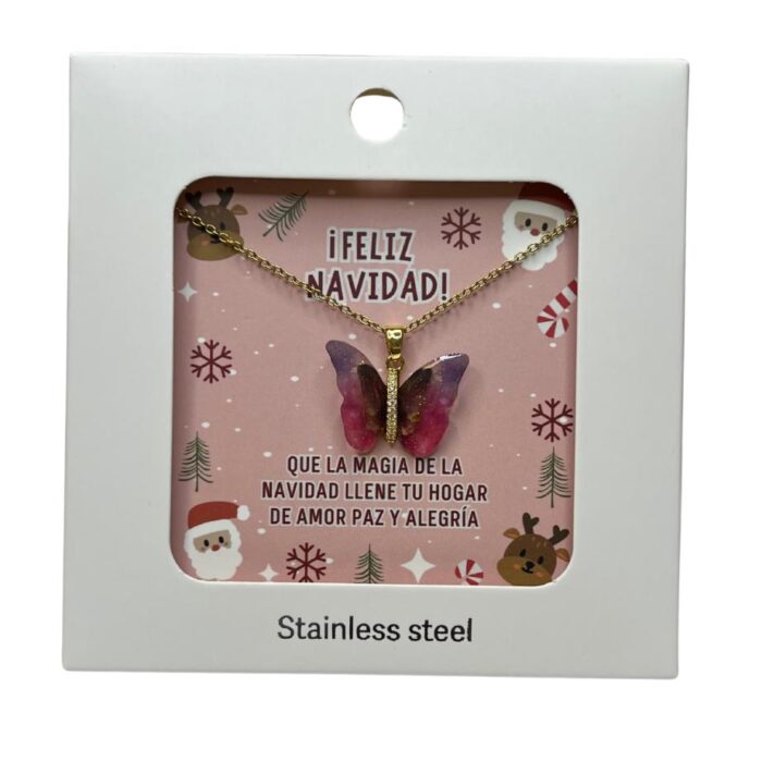 Collar Mariposa