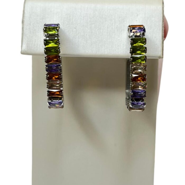 Pendiente Zirconita 4