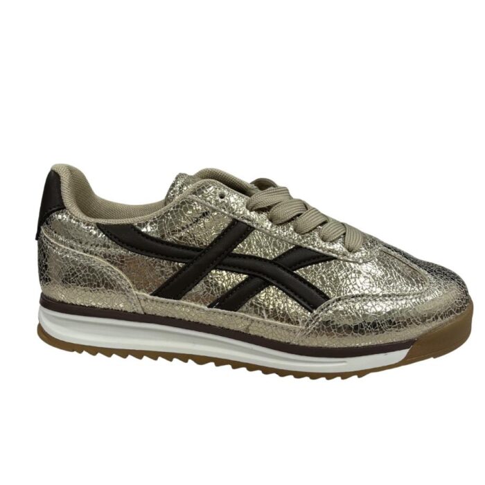 Zapatilla Gema Dorado