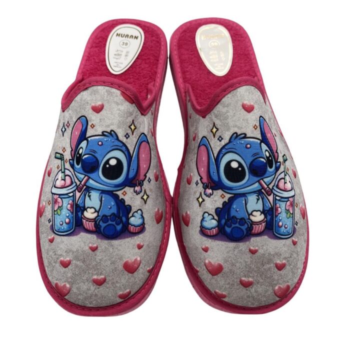 Zapatilla Stitch Rosa