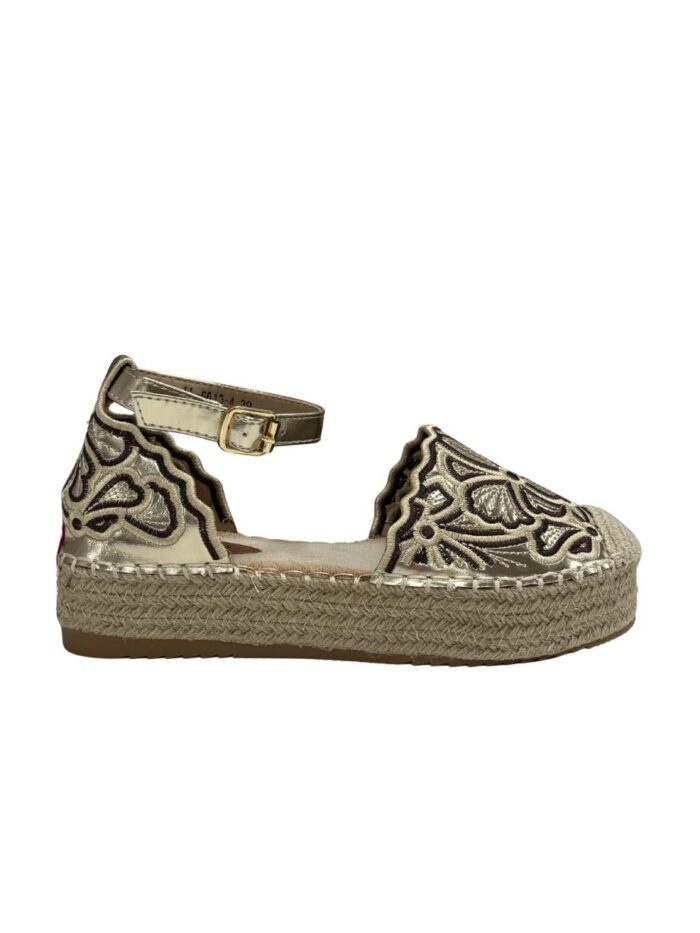 Espardeña Maira Dorado