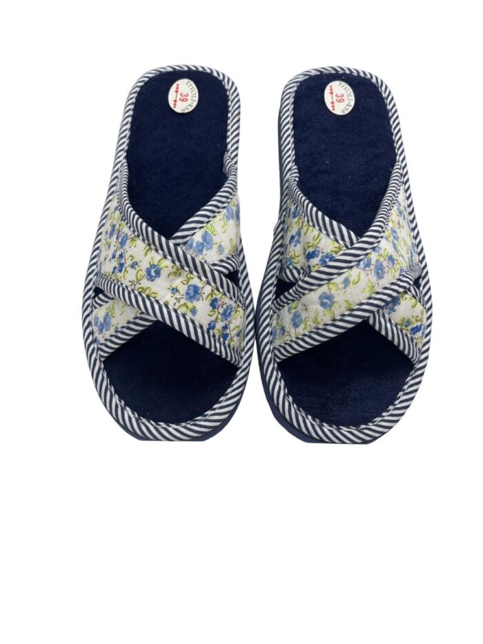 Zapatilla Caramelo Azul Marino