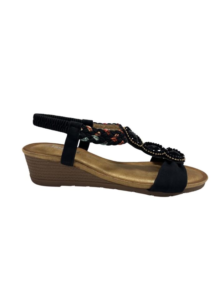 Sandalia Belen Negro