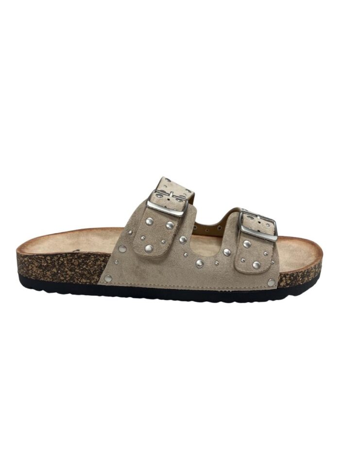 Sandalia Emilia Beige