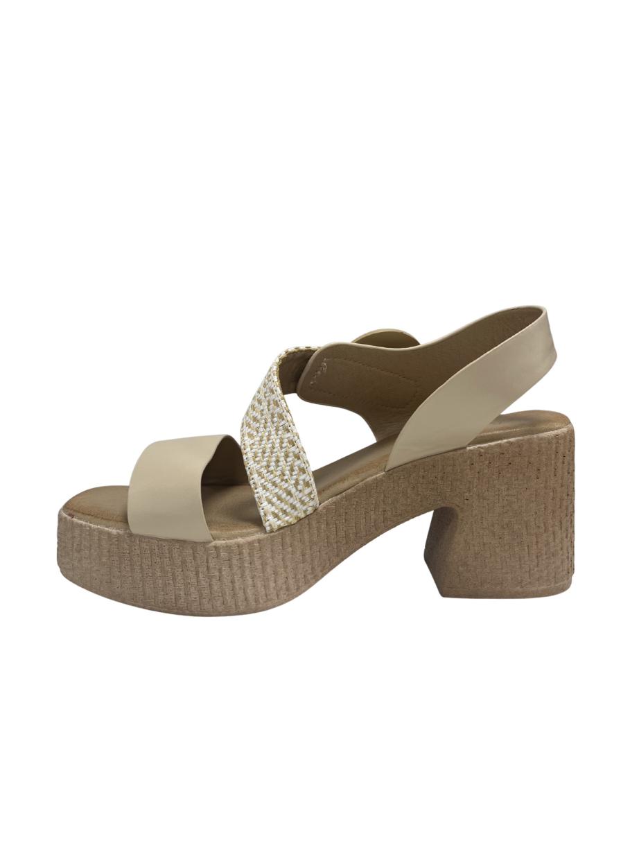 Sandalia Paula Beige - Imagen 2