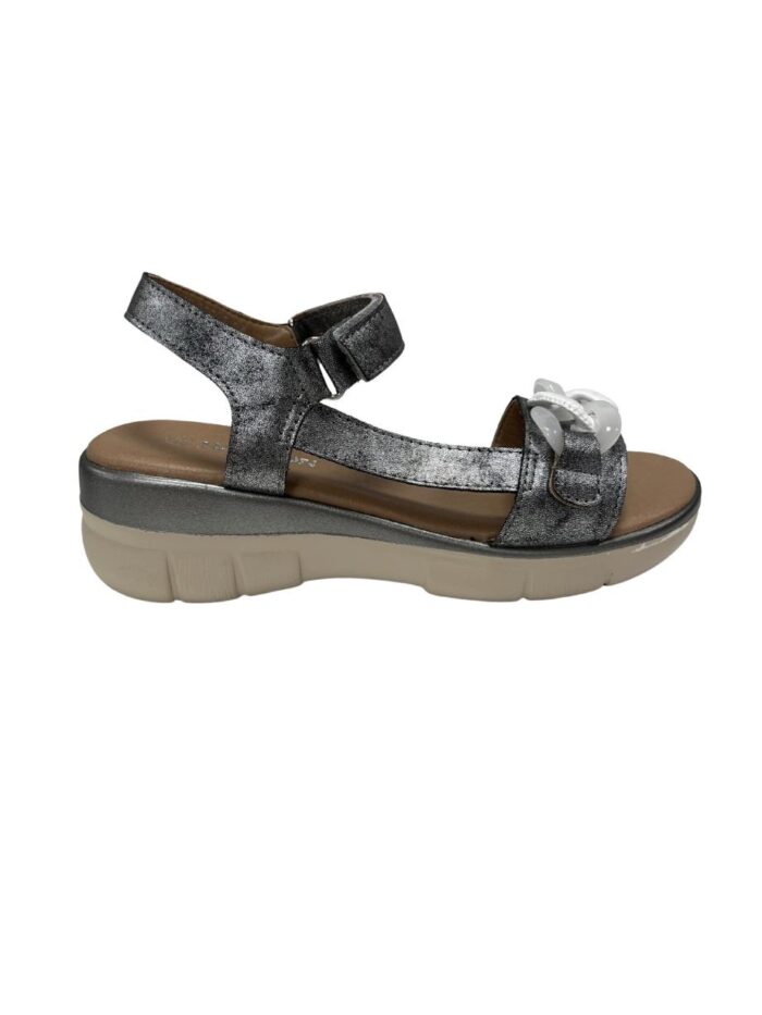 Sandalia Claudia Gris