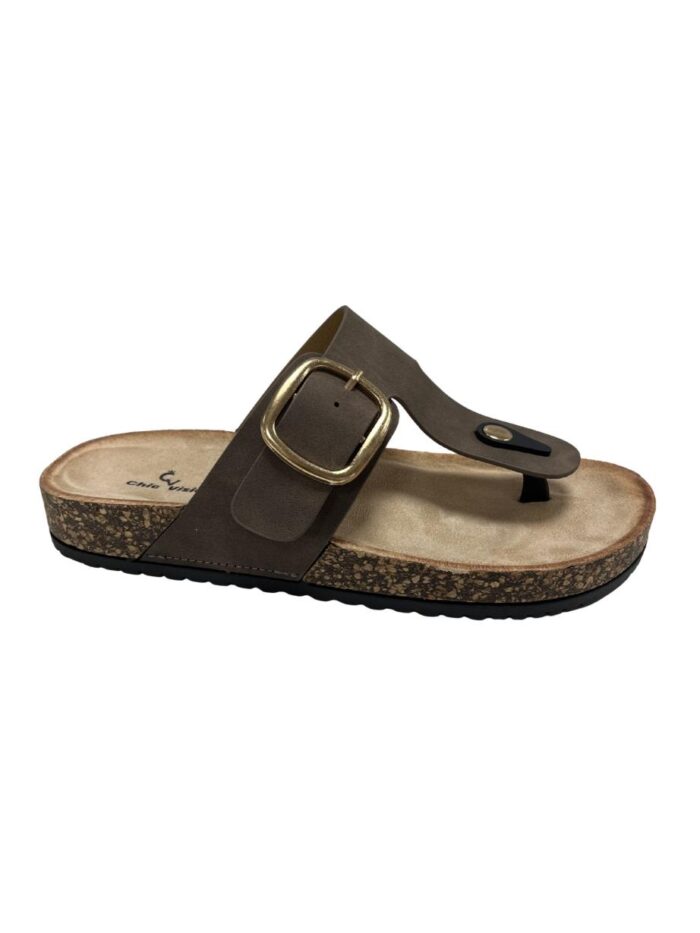Sandalia Ana Marron