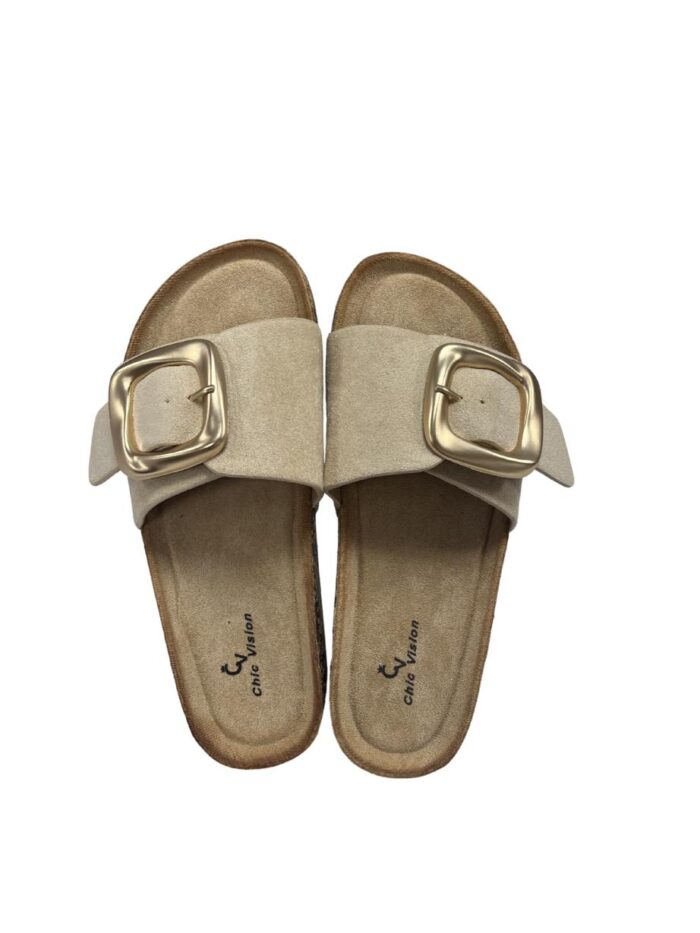 Sandalia Triana Beige
