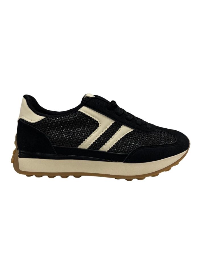 Zapatilla Kiara Negro