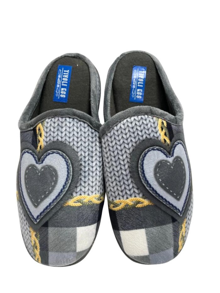 Zapatilla Cuore Gris