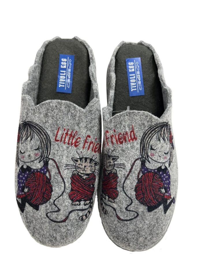 Zapatilla Eva Gris
